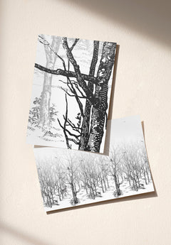 Forêt enchantée échantillon - MOCKUP_PACK_DUO_A4_OMBRE_FORET_ENCHANTEE